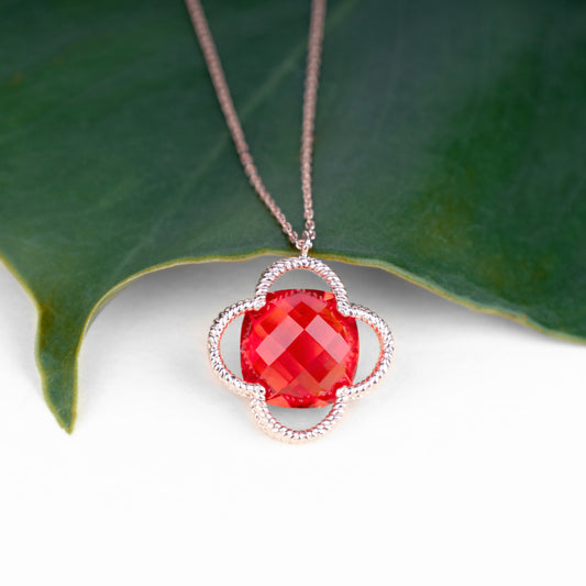 Dolce Vita Crystal Pendant Necklace (Large)