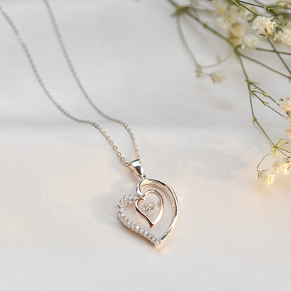 To My Mum - Luxe Heart Necklace Gift Set
