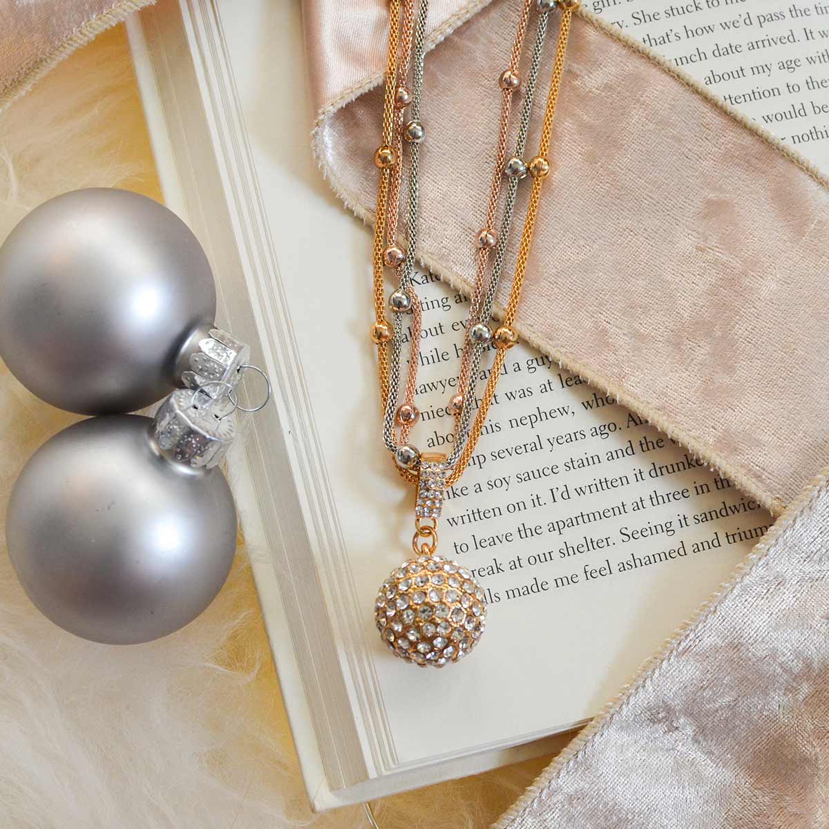 BUY 1 GET 1 FREE - Gold Ball Necklace