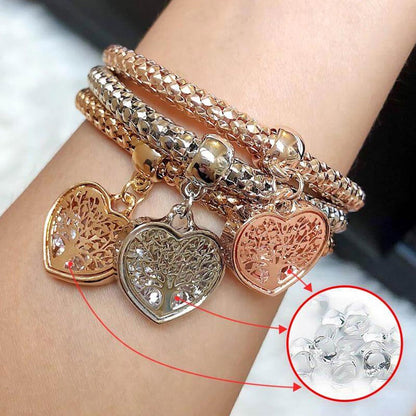 BUY 1 GET 1 FREE Magic In A Box Tree Of Life Heart Edition Charm Bracelet