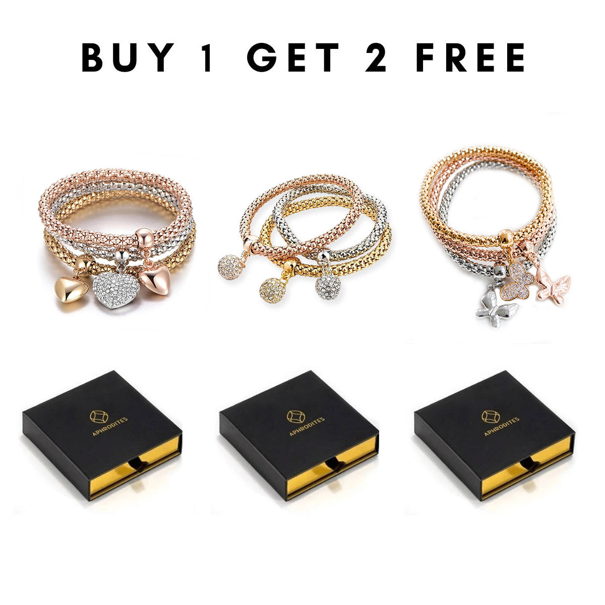 BUY 1 GET 2 FREE Glam Trio of Sparkle