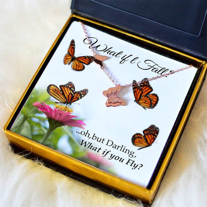Oh Darling Free Spirit Butterfly Anklet Gift Set