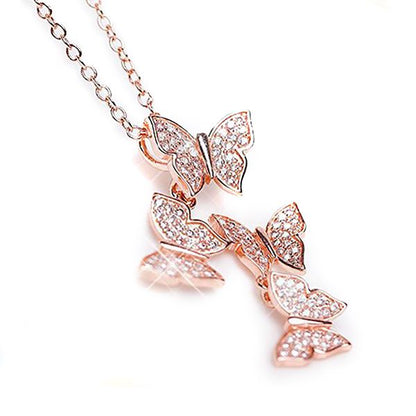 Free Spirit Butterfly Pendant Necklace