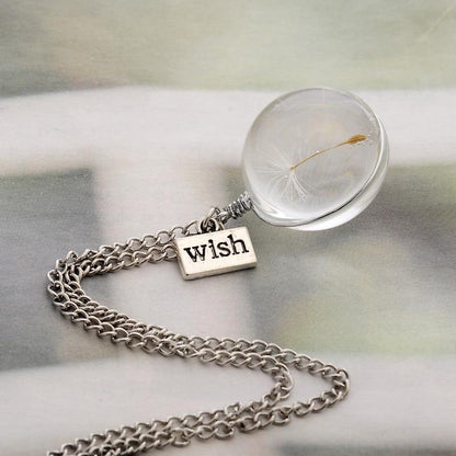 Dandelion Wish Necklace Gift Set