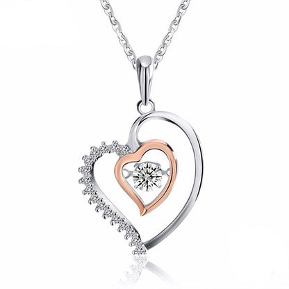 Luxe Heart Pendant Necklace